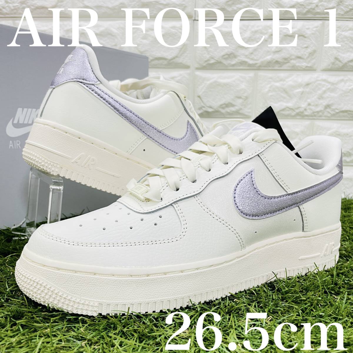 即決 ナイキ ウィメンズ エアフォース1 '07 Nike WMNS Air Force 1 '07 AF1 レディース 26.5cm 送料込み DV7470-100_画像1