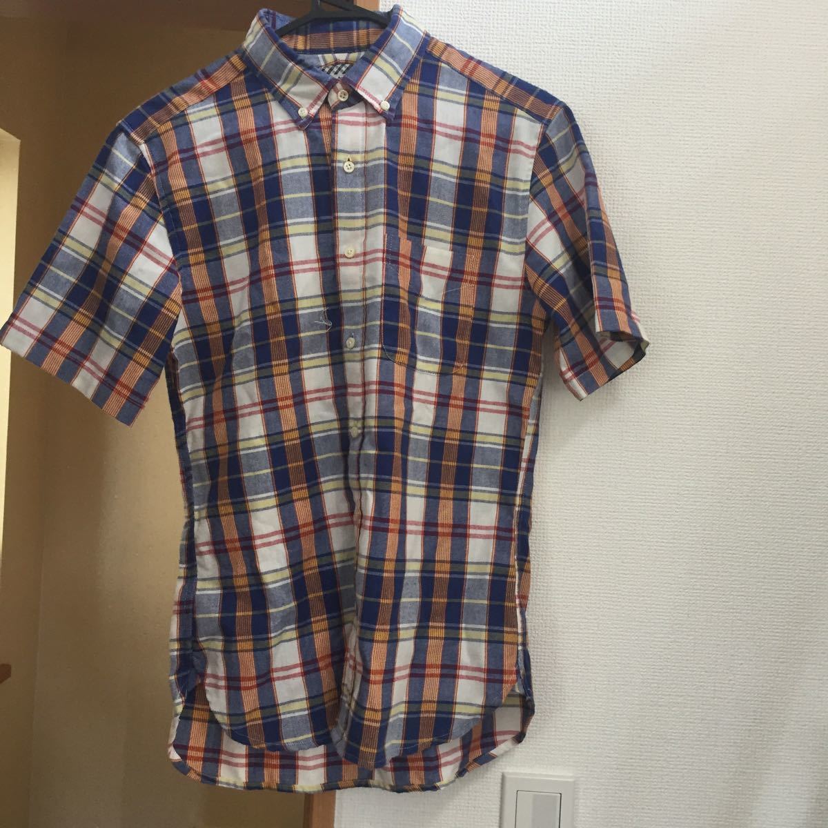 ( beautiful goods ) short sleeves check shirt M size ( Ciaopanic CIAOPANIC)