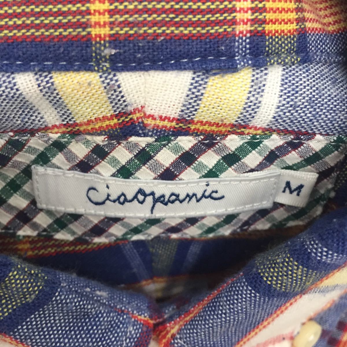 ( beautiful goods ) short sleeves check shirt M size ( Ciaopanic CIAOPANIC)