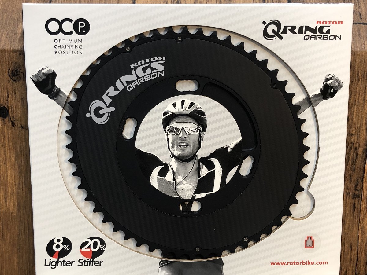 値引 QARBON ROTOR ローター FY390 Q-RING シマノ9000系用 4アーム 52T