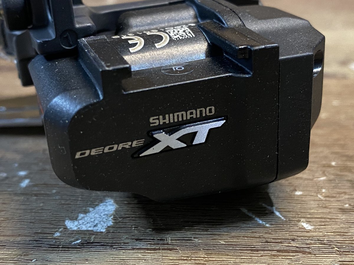 HB665 シマノ SHIMANO DEORE XT FD-M8070 Di2 フロントディレイラー 2S_画像7