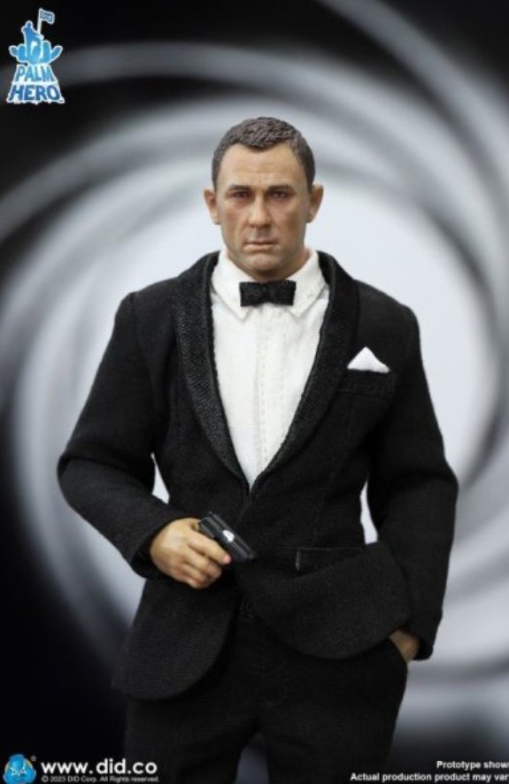 * new goods 1/12 007je-mz* bond action figure Daniel *k Ray gDID