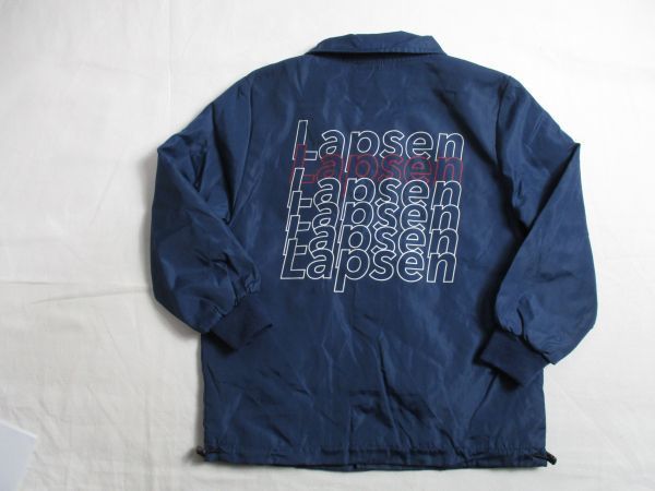 BD343[LAPSEN*lapsen] lining mesh? long sleeve breaker jacket man .. blue 110