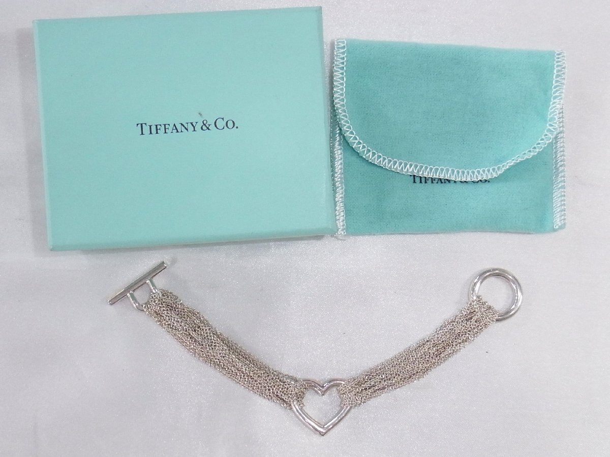 サイズ交換ＯＫ】 ブレスレット TIFFANY ティファニー オープンハート