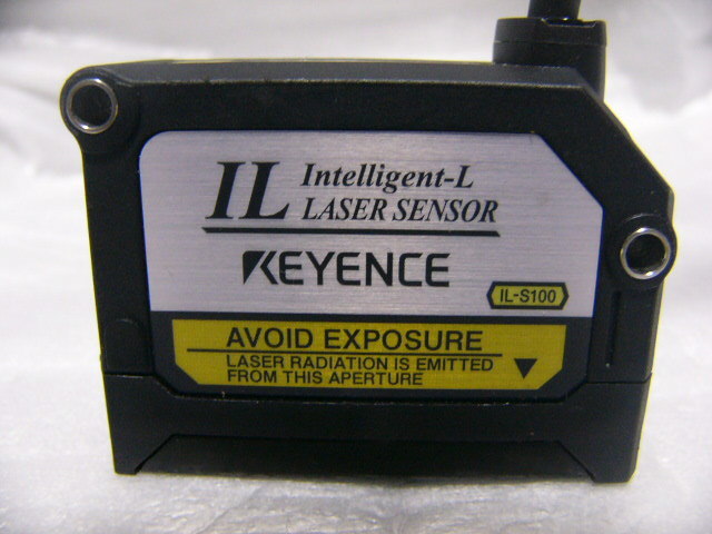 ★未使用に近い★ KEYENCE IL-S100 CMOS レーザアプリセンサヘッドの画像2