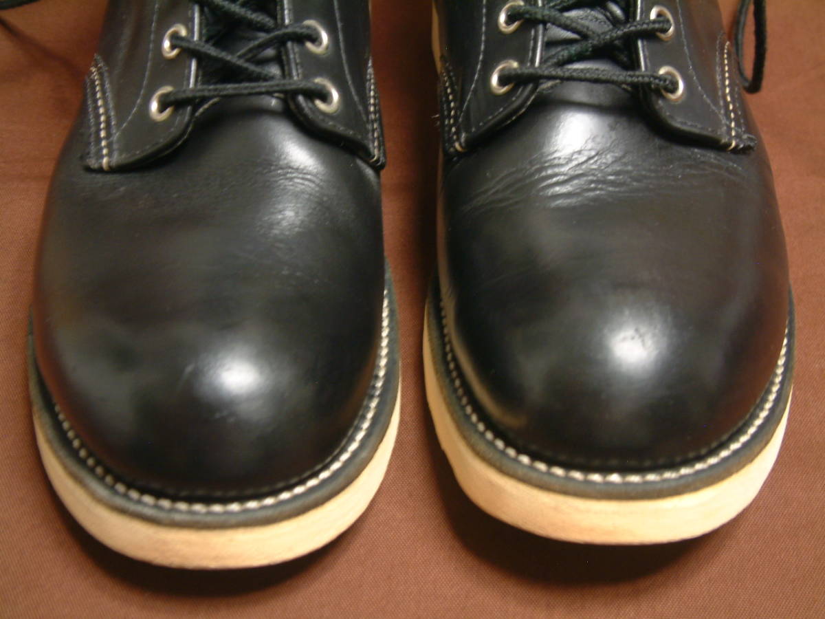 FACTORY SECONDS品 箱付 9D 2000年生産 旧刺繍製羽タグ 8165 レッドウイング プレーントゥ Red Wing Shoes Made in U.S.A 2000_画像7