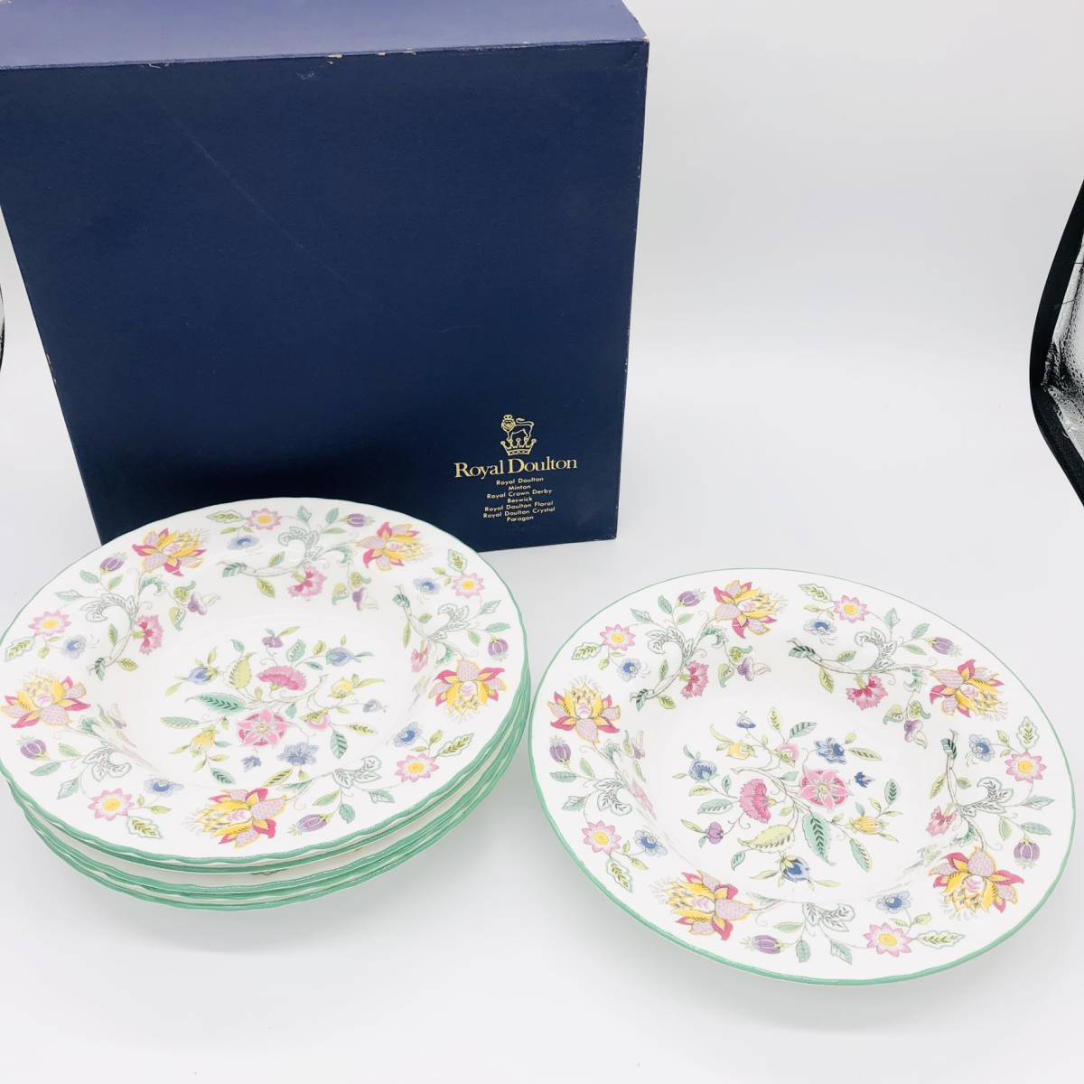 美品 スープ皿 ハドンホール ミントン ロイヤルドルトン MINTON