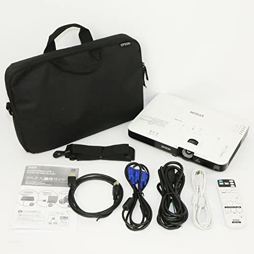 当季大流行 美品【ランプ使用時間短い優良品】EPSON 1.8kg WXGA 3,200