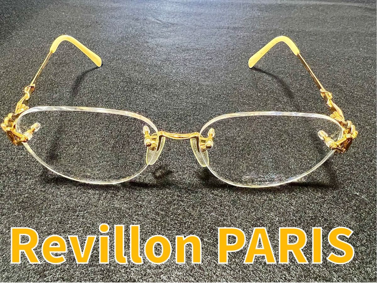 Revillon PARIS K18 婦人用　メガネ　フレーム　新品　未使用 Yahoo!フリマ（旧）