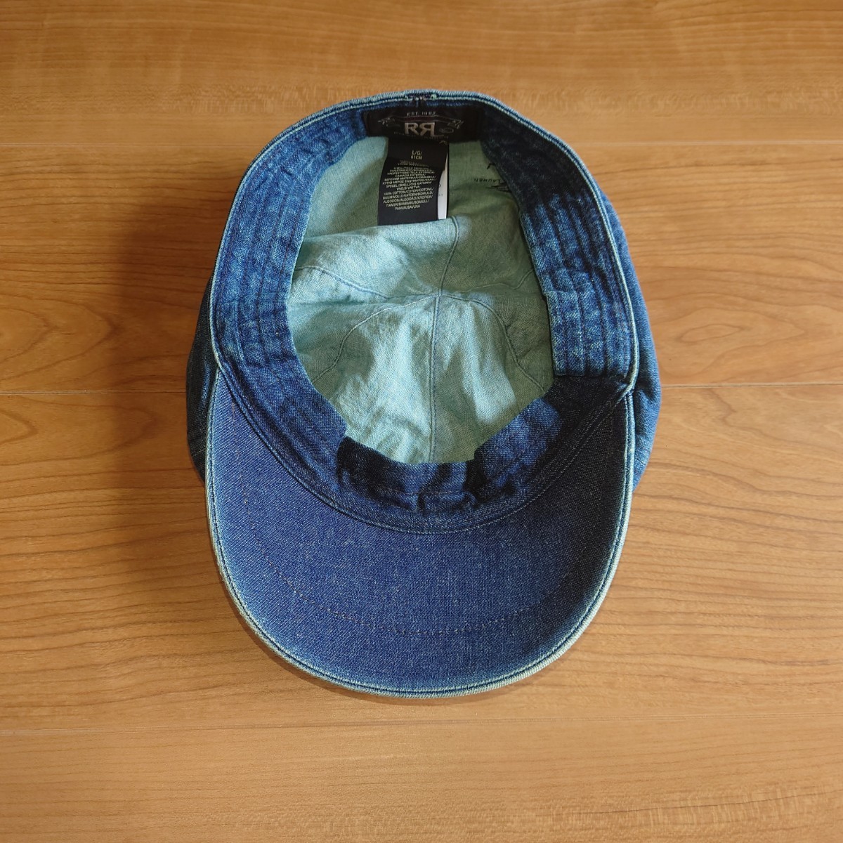 試着のみ】 RRL ダブルアールエル ニュースボーイキャップ