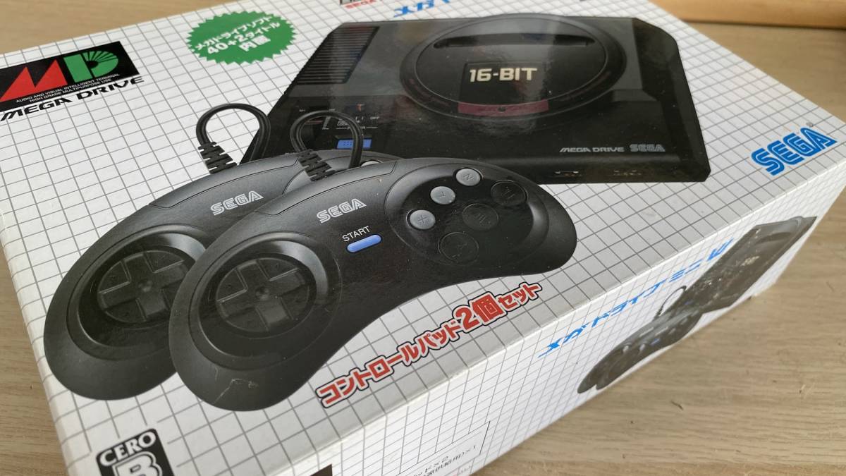 美品】SEGA メガドライブ ミニW & メガドラタワーミニ セット-