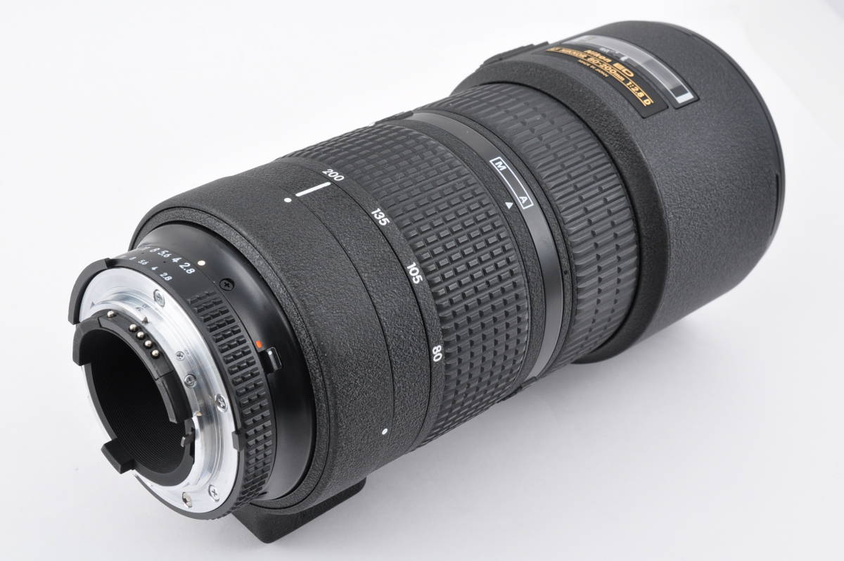 速くおよび自由な Nikon AF #EH28 送料無料 D F/2.8 80-200mm ED