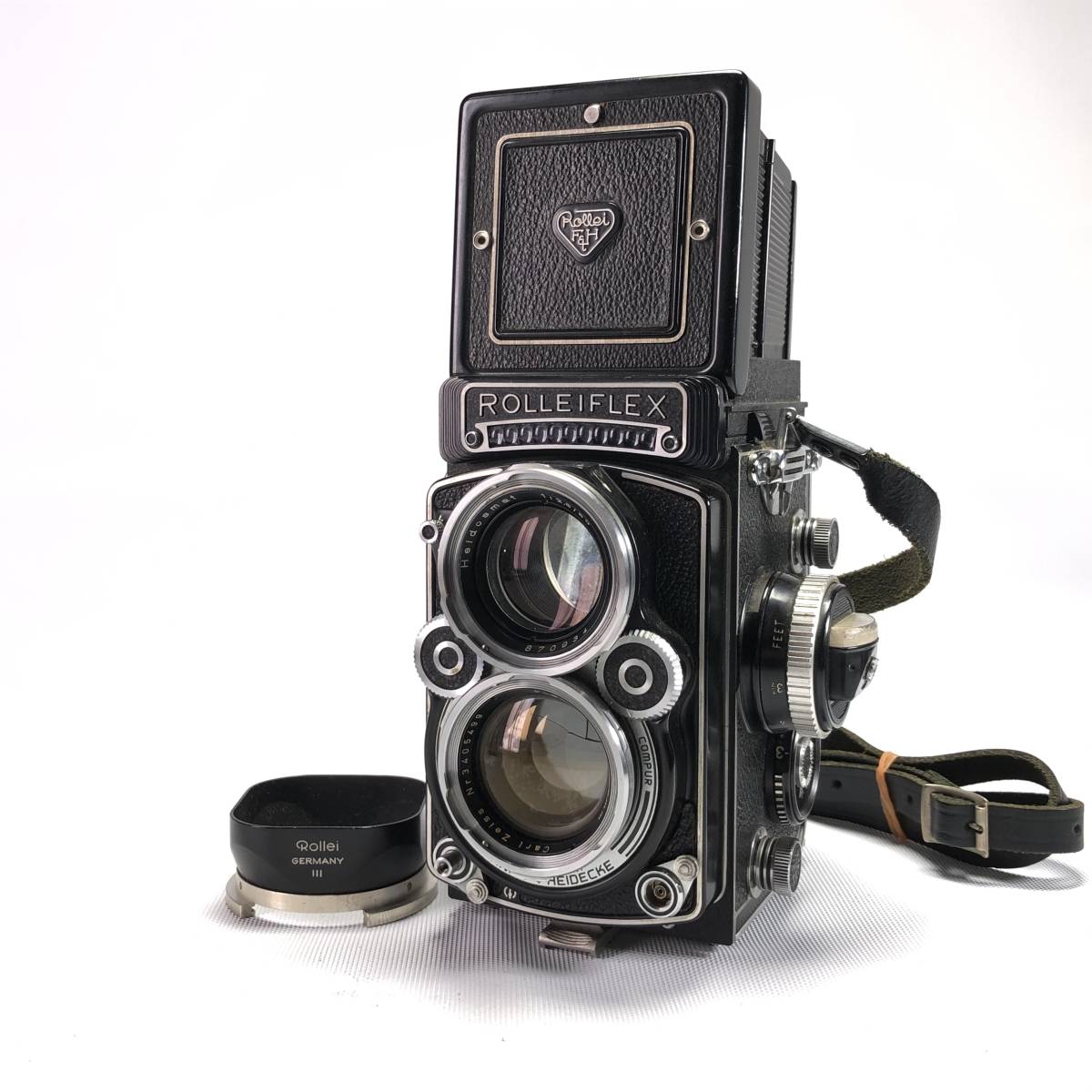 ROLLEIFLEX Heidosmat 1:2.8/75 Tessar 1:3.5 F=75mm ローライ