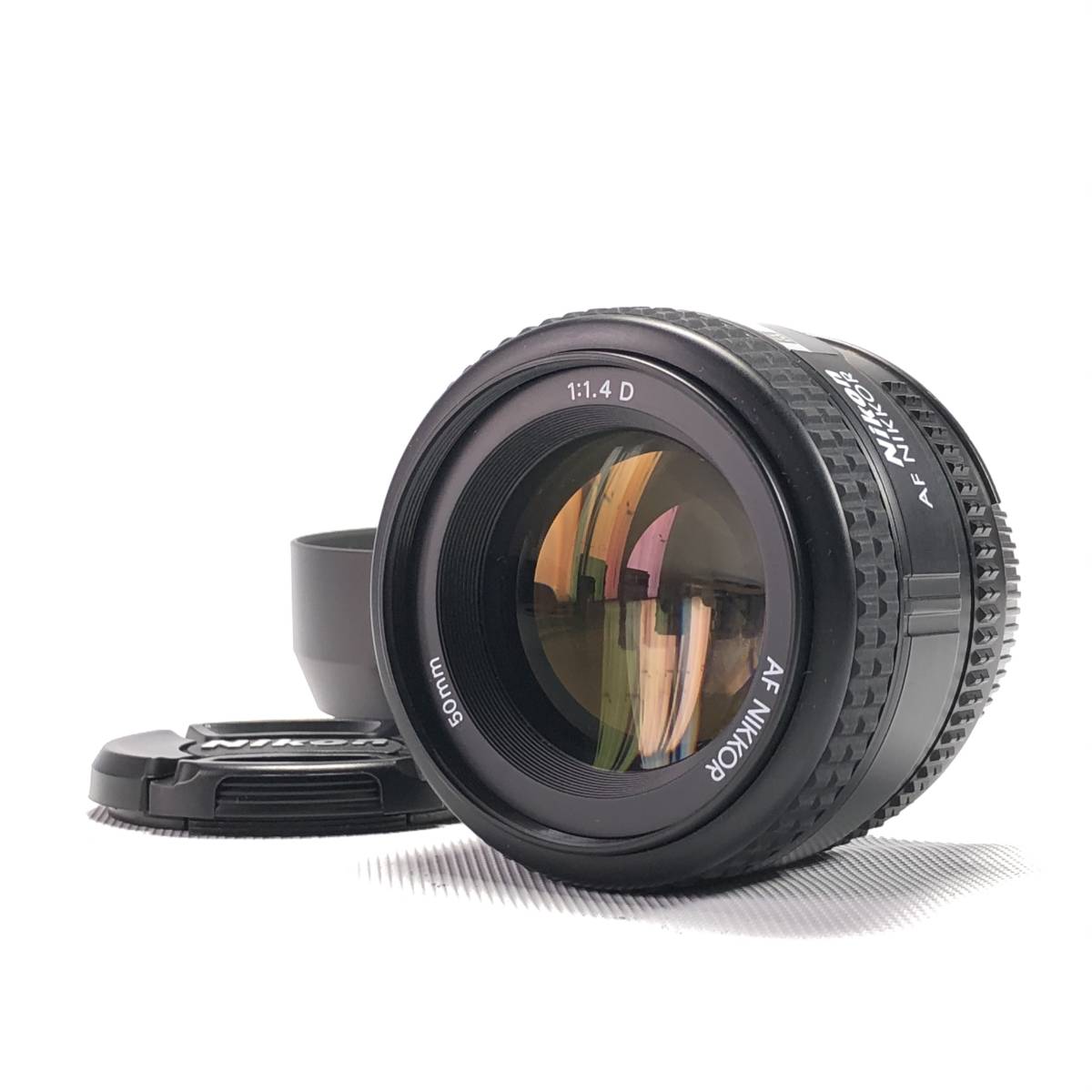 1スタ Nikon AF NIKKOR 50mm F1.4 D ニコン 単焦点 レンズ 美品 1円 ヱ