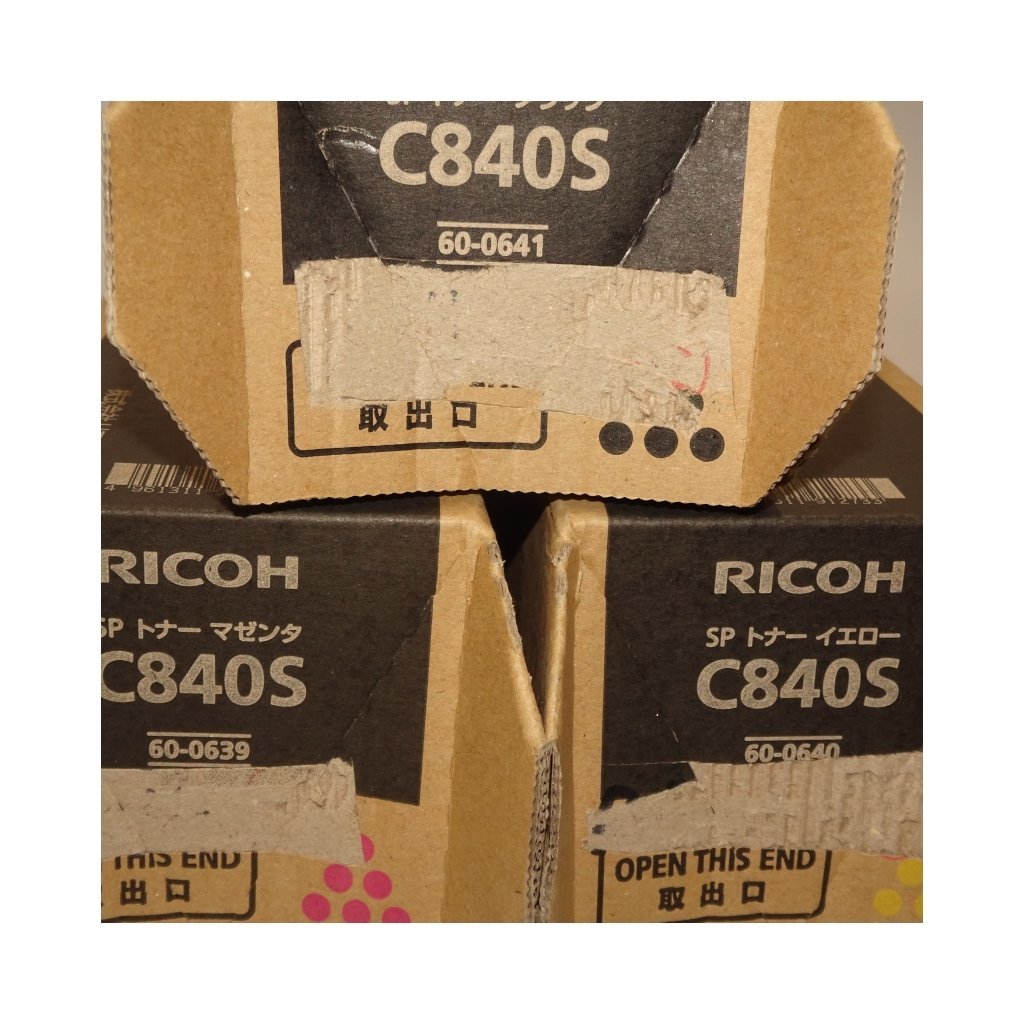 公式の 純正 ◎【送料無料】3色セット RICOH NO.1622 C841/841a1/840