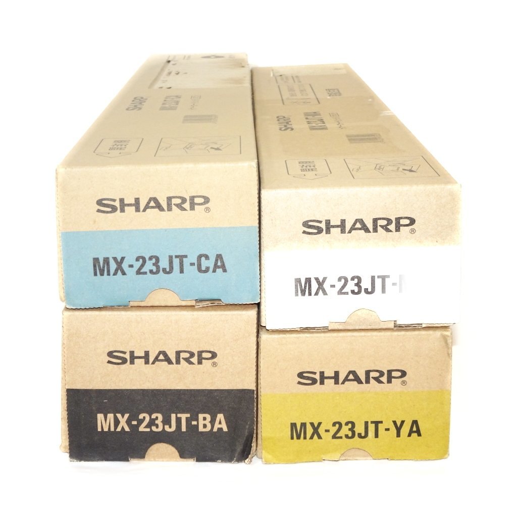 正式的 MX-3112FN用 MX-23JT-BA/CA/MA/YA 純正トナー シャープ SHARP