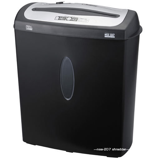  Cross cut shredder electric ( A4 size paper / CD / card cut ) width 34cm depth 17cm height 39cm safety design office home use black new goods 