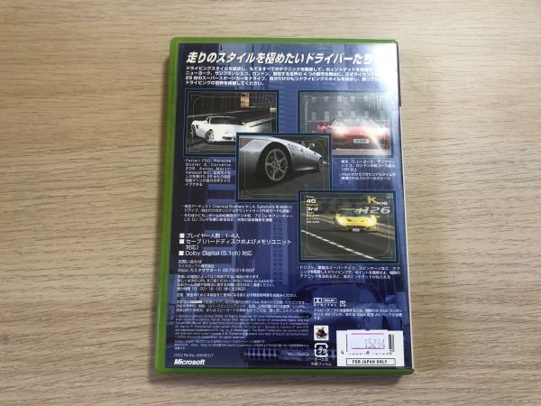 Xbox ソフト プロジェクトゴッサム PROJECT GOTHAM World Street Racer 【管理 15294】【B】_画像3