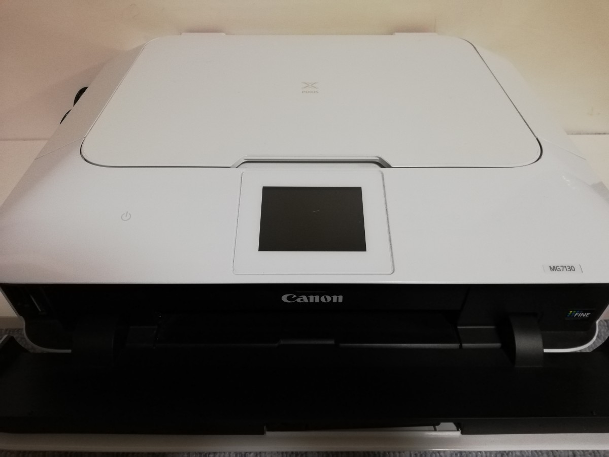  great special price!! final price!![ junk ]Canon PIXUS MG7130 printer body ink-jet multifunction machine Canon white Canon 