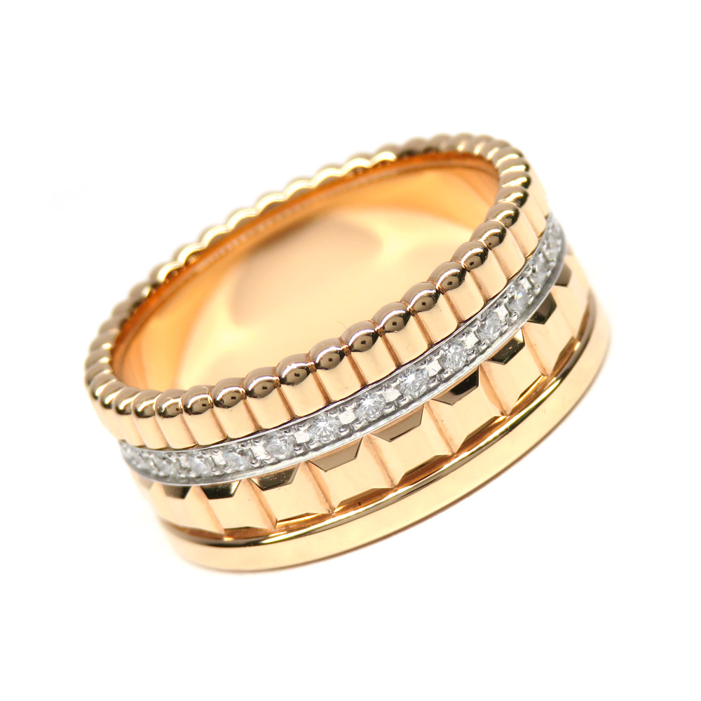 【名古屋】ブシュロン リング 指輪 キャトル ラディアント ダイヤモンド スモール 750PG ピンクゴールド #48 8号_画像9