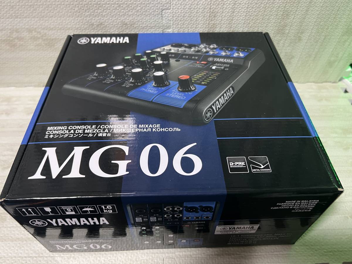 YAMAHA/ヤマハ MG06 アナログミキサー の商品詳細 | ヤフオク! | One