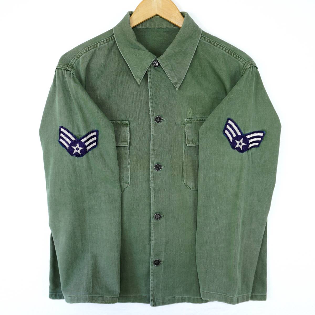 US ARMY UTILITY SHIRT 13STARS BUTTOM 1950s SHIRT23183 US ARMY UTILITY SHIRT 13STARS BUTTOM 1950s SHIRT23183