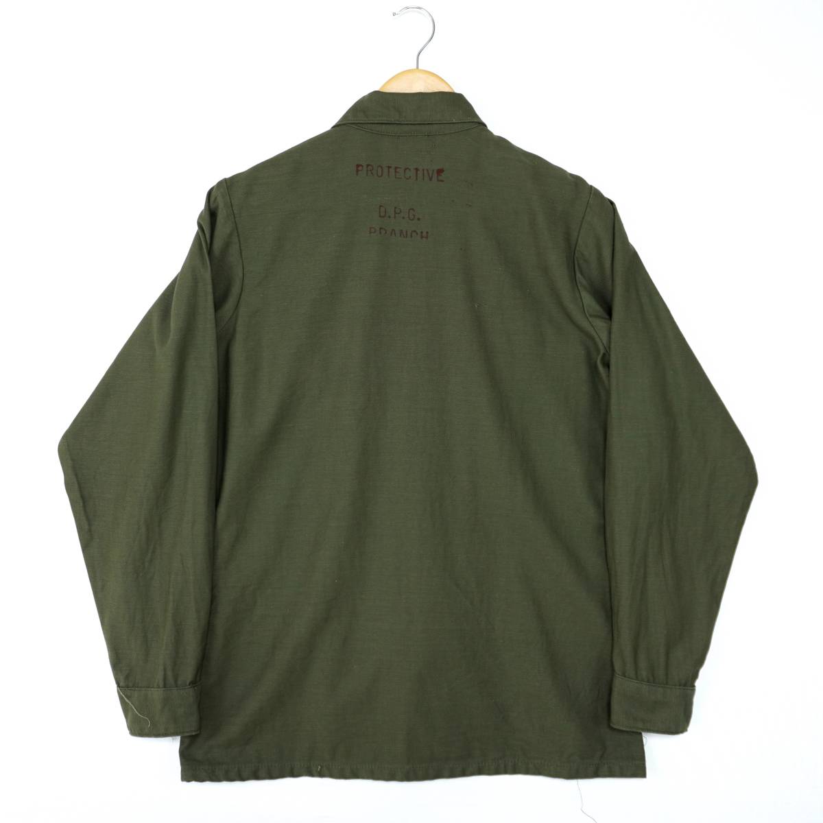 US ARMY UTILITY SHIRT OG-107 1976s 14 1/2-33 SHIRT23185 US ARMY UTILITY SHIRT OG-107 1976s 14 1/2-33 SHIRT23185