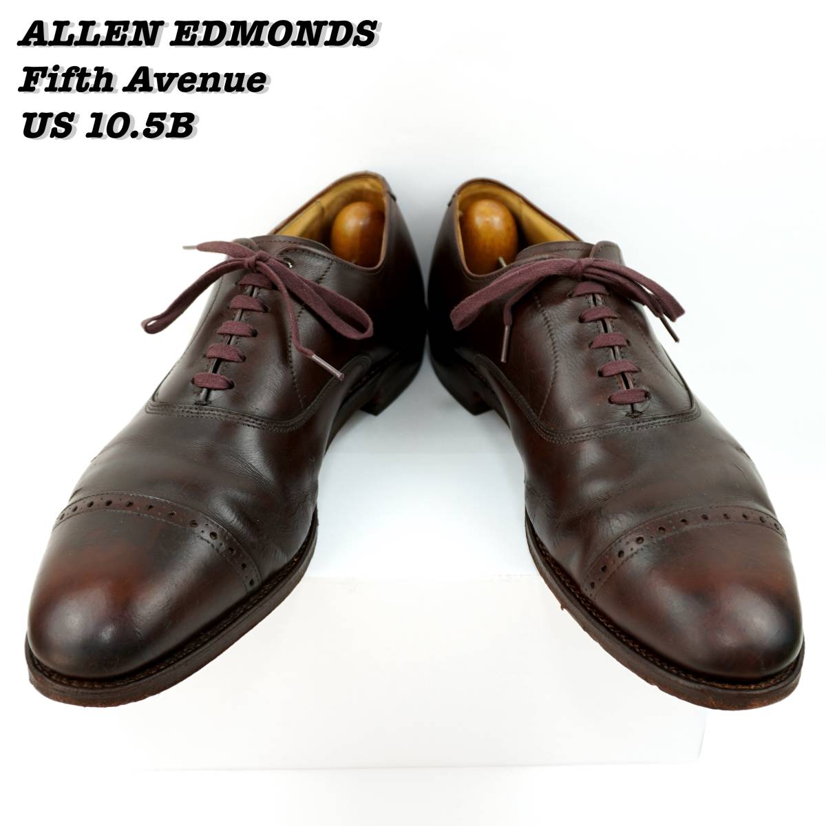 ALLEN EDMONDS Fifth Avenue 1980s US10.5B Vintage アレンエドモンズ フィフスアベニュー 1980年代 ヴィンテージ 28.5cm 革靴