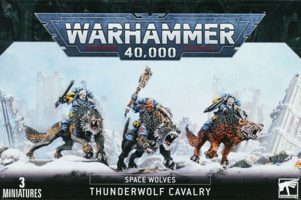 【スペースウルフ】サンダーウルフ・キャバルリー Thunderwolf Cavalry[53-09][WARHAMMER40,000]ウォーハンマー