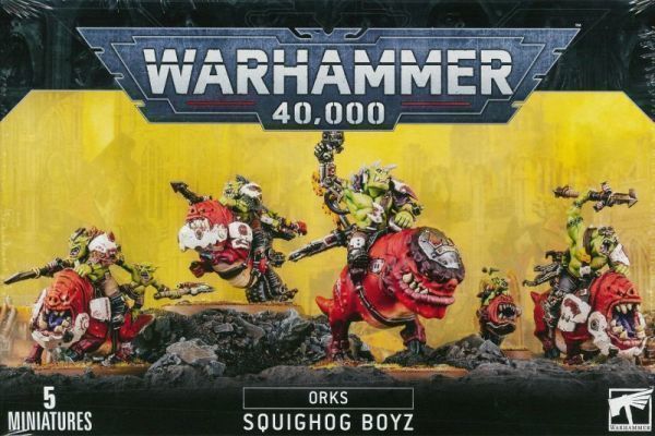 【オルク】スクイッグホッグ・ボゥイ Squighog Boyz[50-54][WARHAMMER40,000]ウォーハンマー