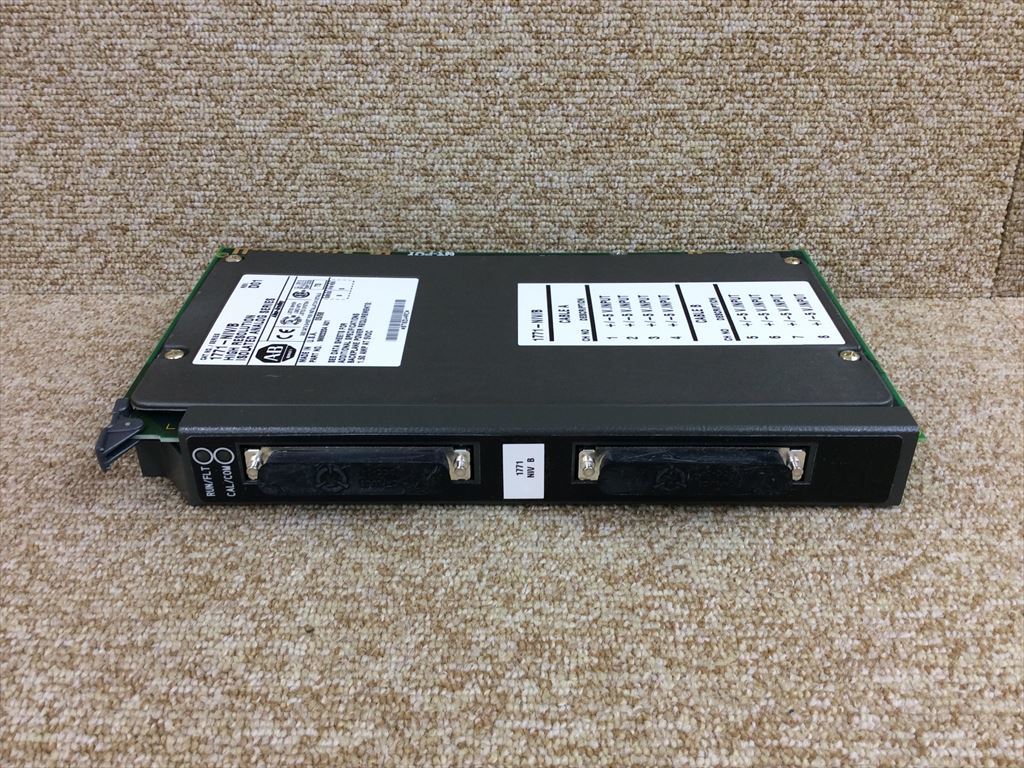 送料無料!! Allen-Bradley　アナログ入力モジュール　1771-NIV/B　【1900205996】_画像2