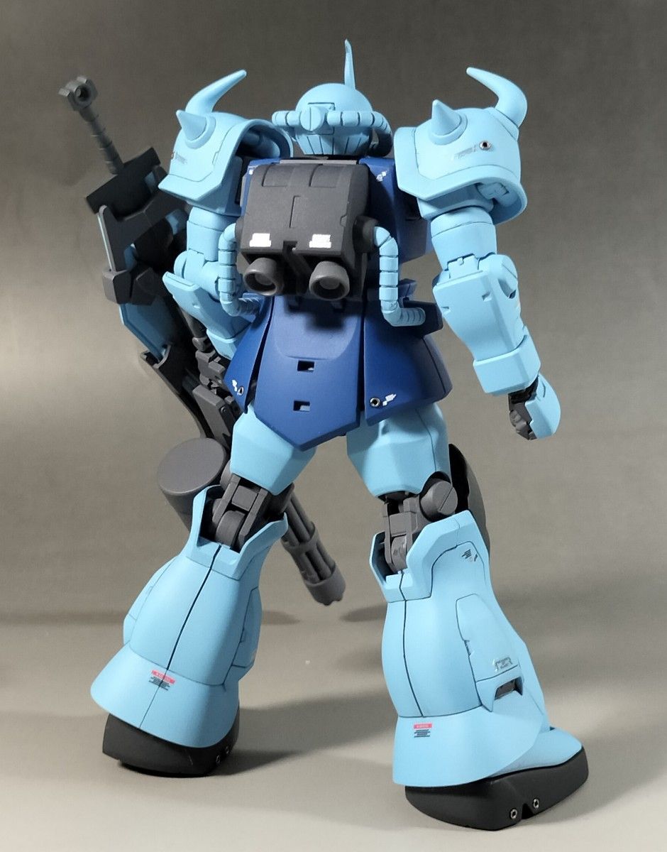 HG HGUC 1/144 グフカスタム 改修 全塗装 完成品|Yahoo!フリマ HG HGUC 1/144 グフカスタム 改修 全塗装 完成品|Yahoo!フリマ