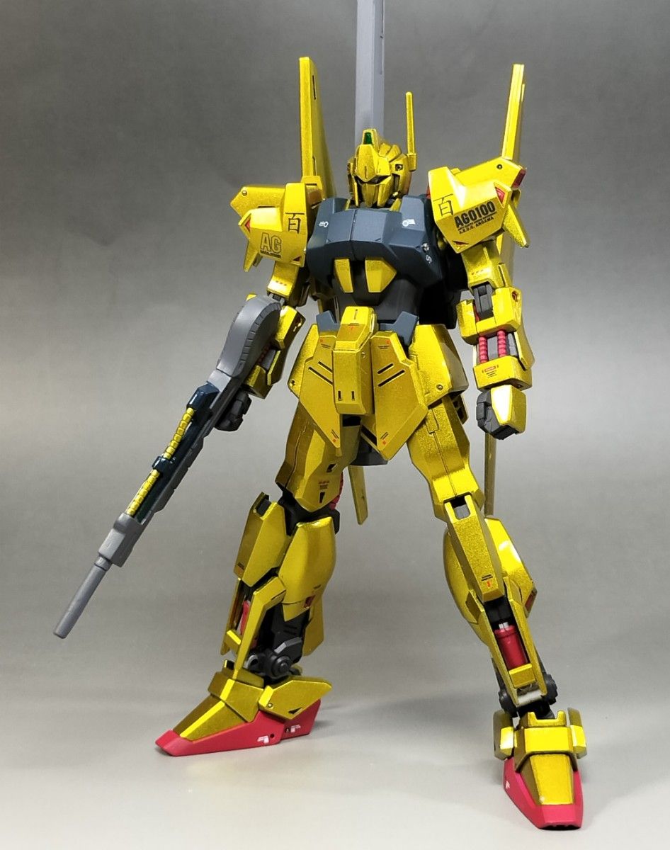 HG HGUC 1/144 百式 REVIVE 改修 全塗装 完成品