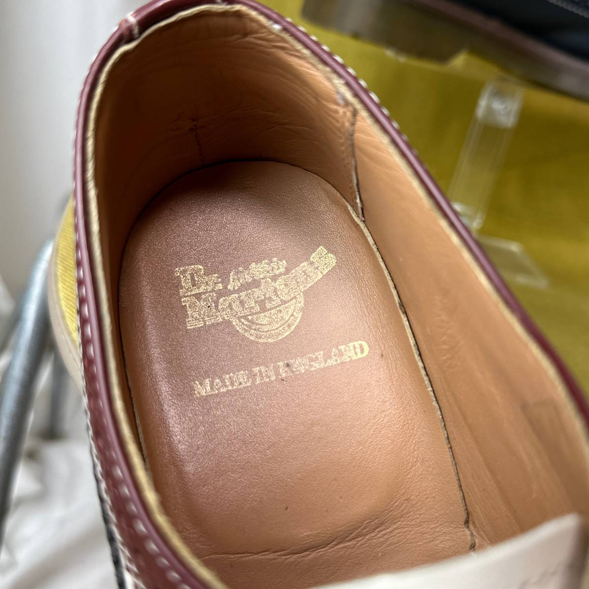Dr.MARTENS ドクターマーチン 英国製 トリコロールカラー ウイング