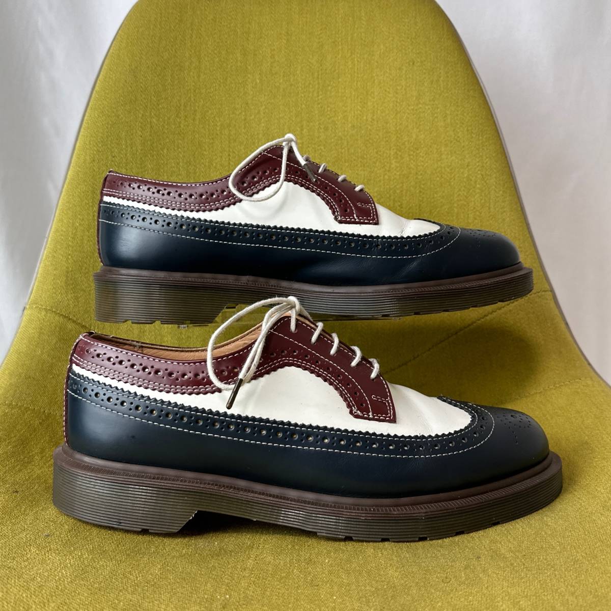 Dr.MARTENS ドクターマーチン 英国製 トリコロールカラー ウイング