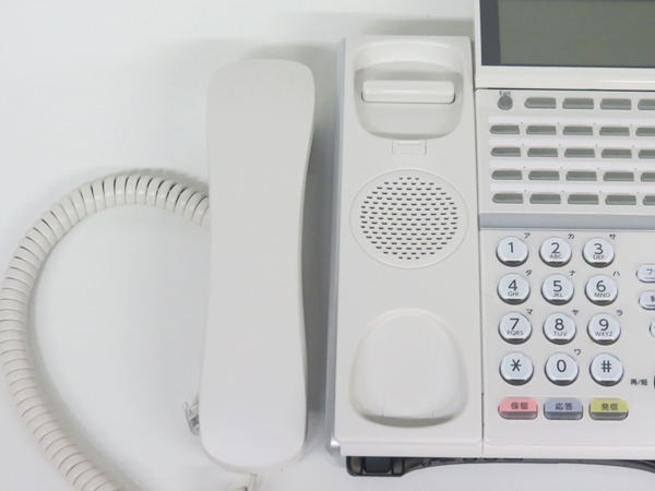■ DT800シリーズ IP 多機能 電話機【 ITZ-24D-2D(WH)TEL】ACアダプター付■210 _画像5