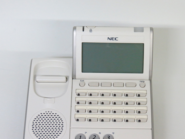 ■Aspire DT700シリーズ 24ボタン IP 電話機【 ITL-24D-1D(WH)TEL 】初期化済■2302 ビジネスフォン_画像3