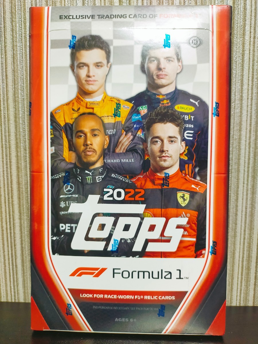 2022 Topps Formula 1 Racing Card Hobby Box トップス フォーミュラ レーシング カード ホビーボックス F1