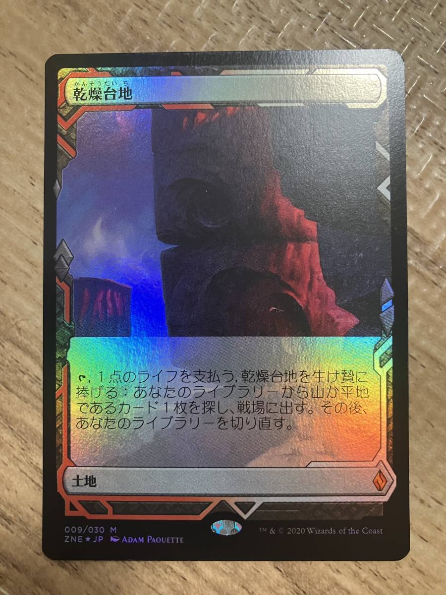 希少！！】 mtg 乾燥台地 foil 日本語 エクスペディション・ボックス