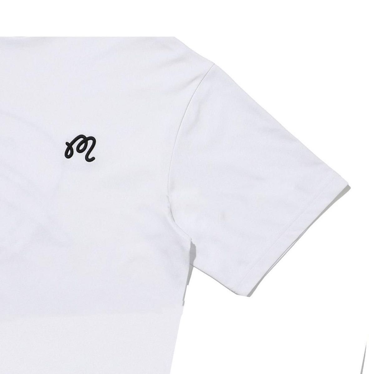 100%の保証 Malbon 【新品】 Golf ネイビー モックネックTシャツ マル