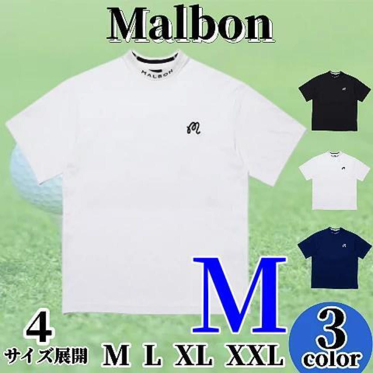マルボン ゴルフ malbon Tシャツ マルボン  新品