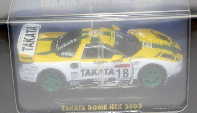  Tamiya 1/64 collectors Club TAKATA #18. dream NSX 2003
