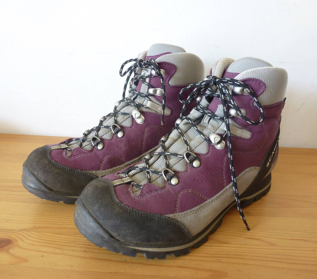 SCARPA スカルパ GORE-TEX トレッキングブーツ 24.5cm 即決あり！_画像1