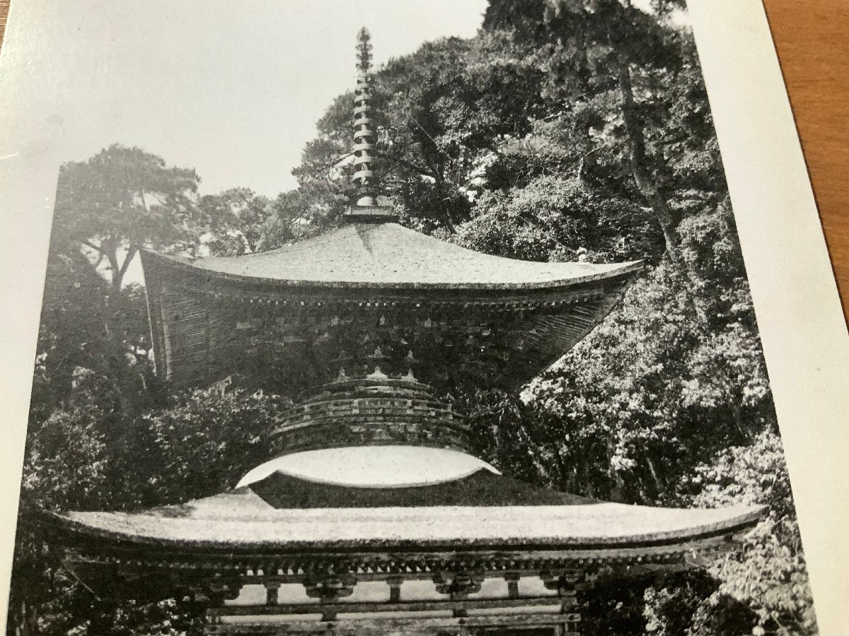 FF-5978 ■送料込■ 滋賀県 近江 石山寺 多宝塔 国宝建造物 神社 寺 宗教 名所 風景 景色 戦前 エンタイア 絵葉書 写真 古写真/くNAら_画像4