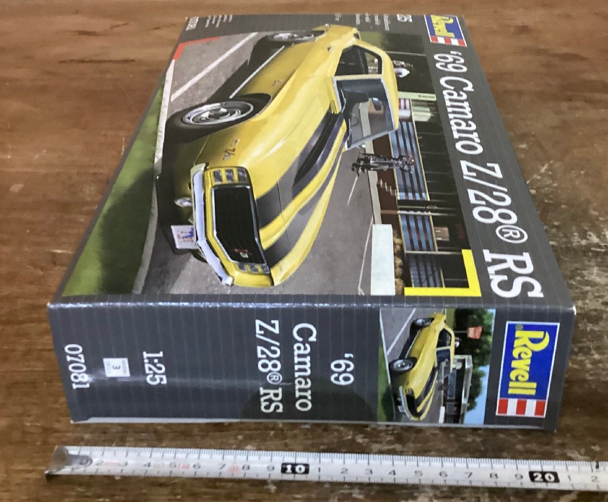 BA185■送料込■ 69 Camaro カマロ Z/28 RS 1/25 レベル Revell 車 自動車 模型 プラモデル 338g●未使用品 ●未開封品/くGOらの画像7