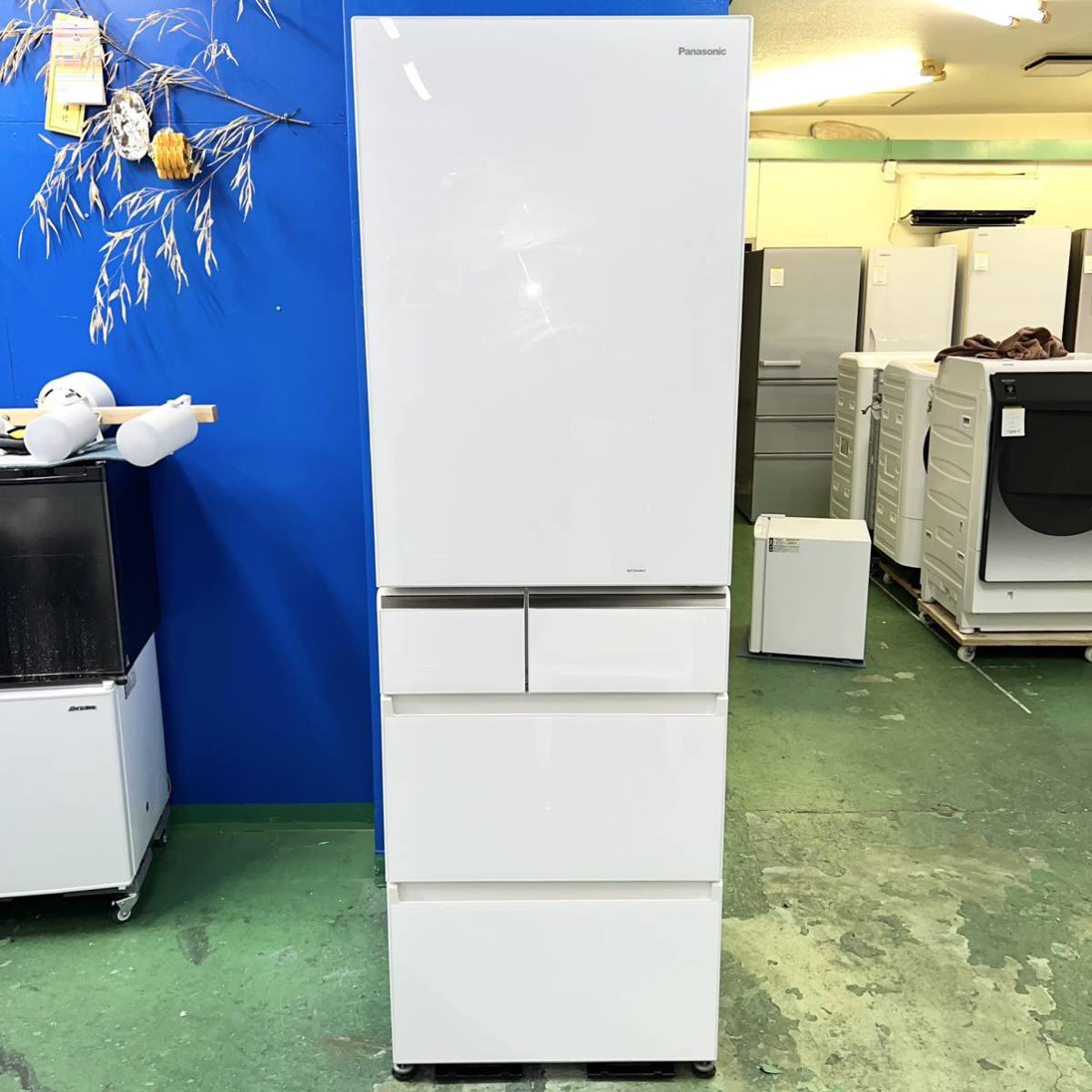 世界的に有名な ◇Panasonic◇冷凍冷蔵庫 2019年406L自動製氷 大阪市 