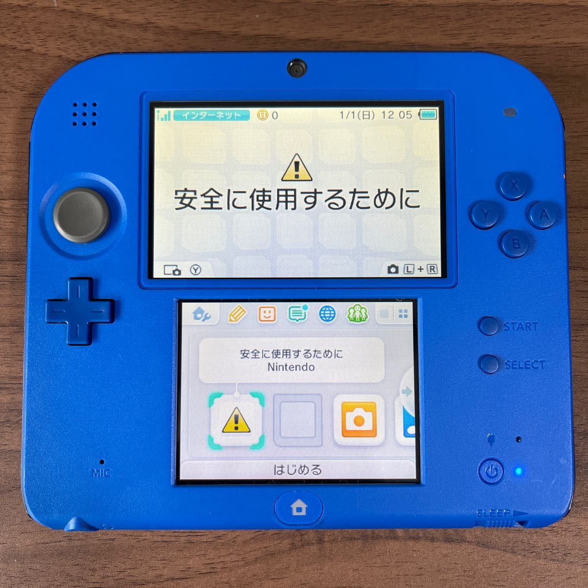 本体良品 ニンテンドー 2DS ブルー ACアダプター付|PayPayフリマ