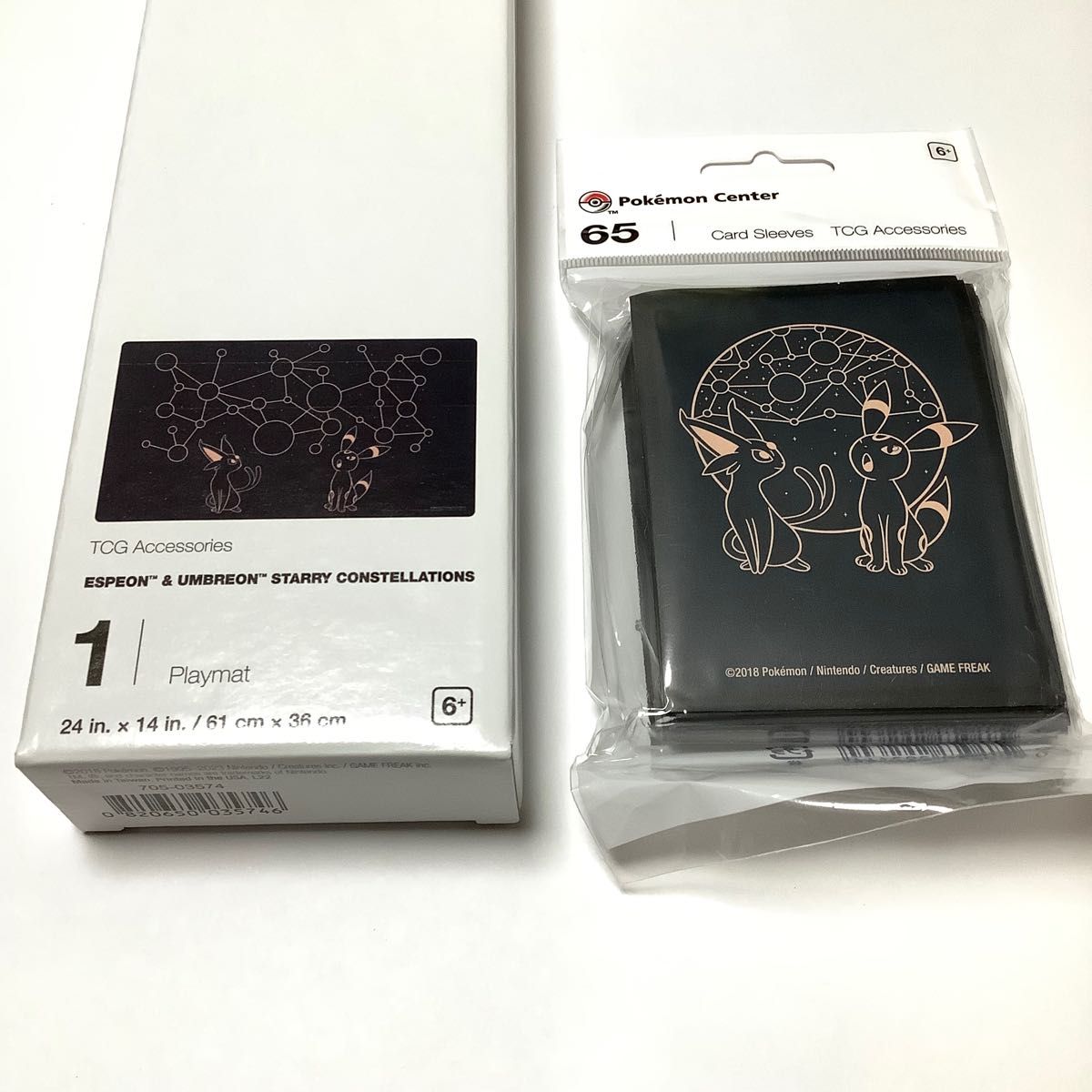 100%新品安い ポケモン - ブラッキー エーフィ 星座 プレイマットの
