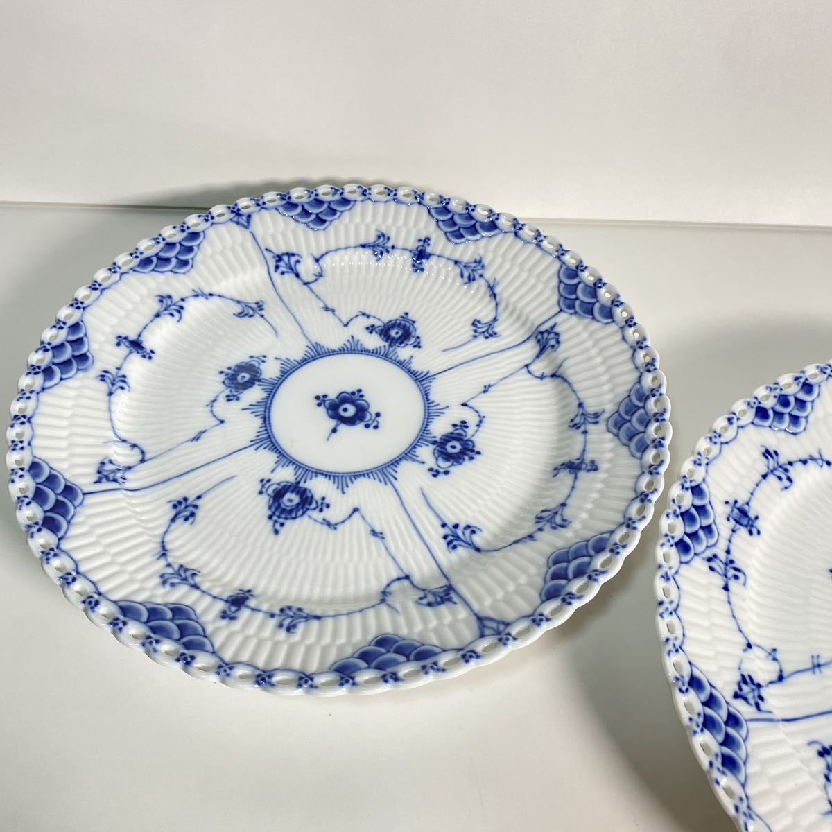 G】ロイヤルコペンハーゲン ROYAL COPENHAGEN ブルーフルーテッド