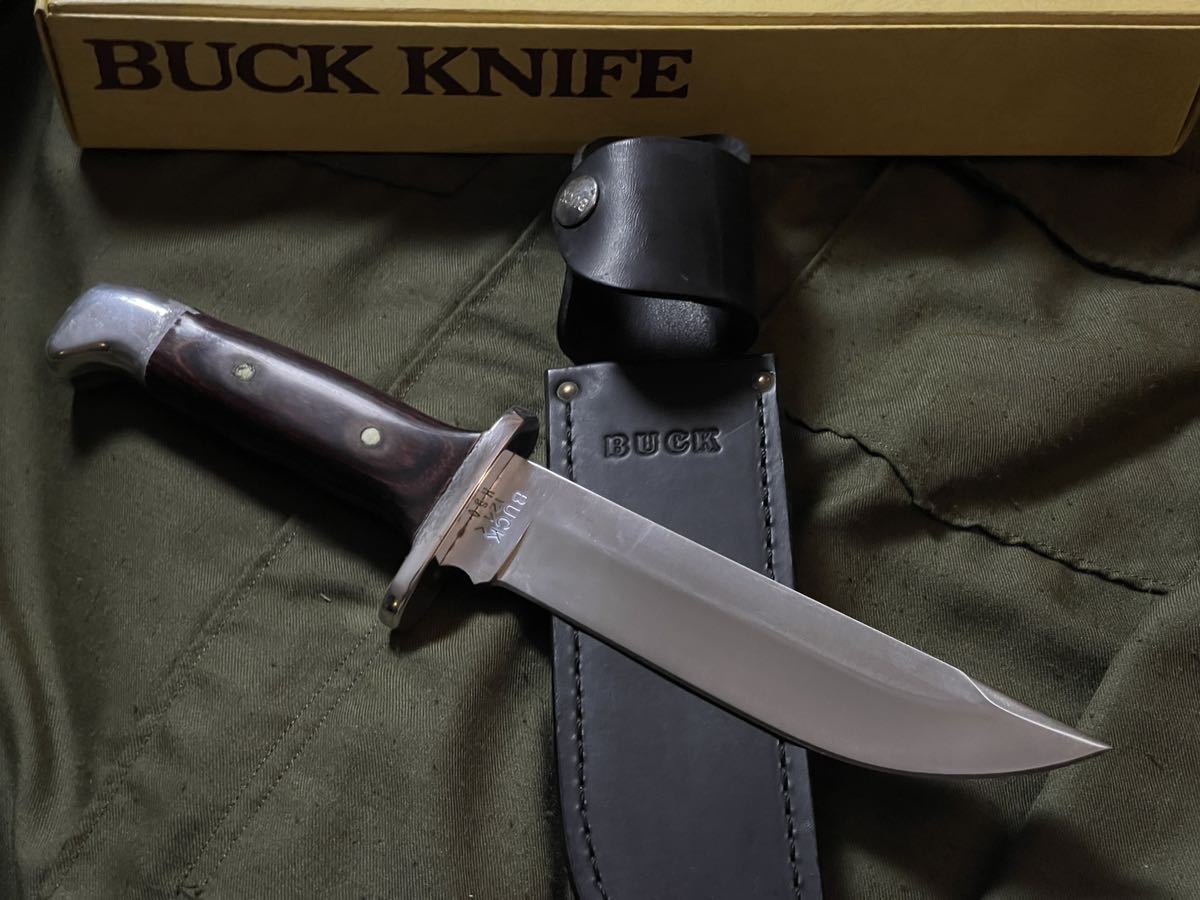 正式的 124 knives Buck ☆OLD☆ Frontiersman フロンティアーズマン